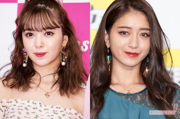 （左から）藤田ニコル、みちょぱ