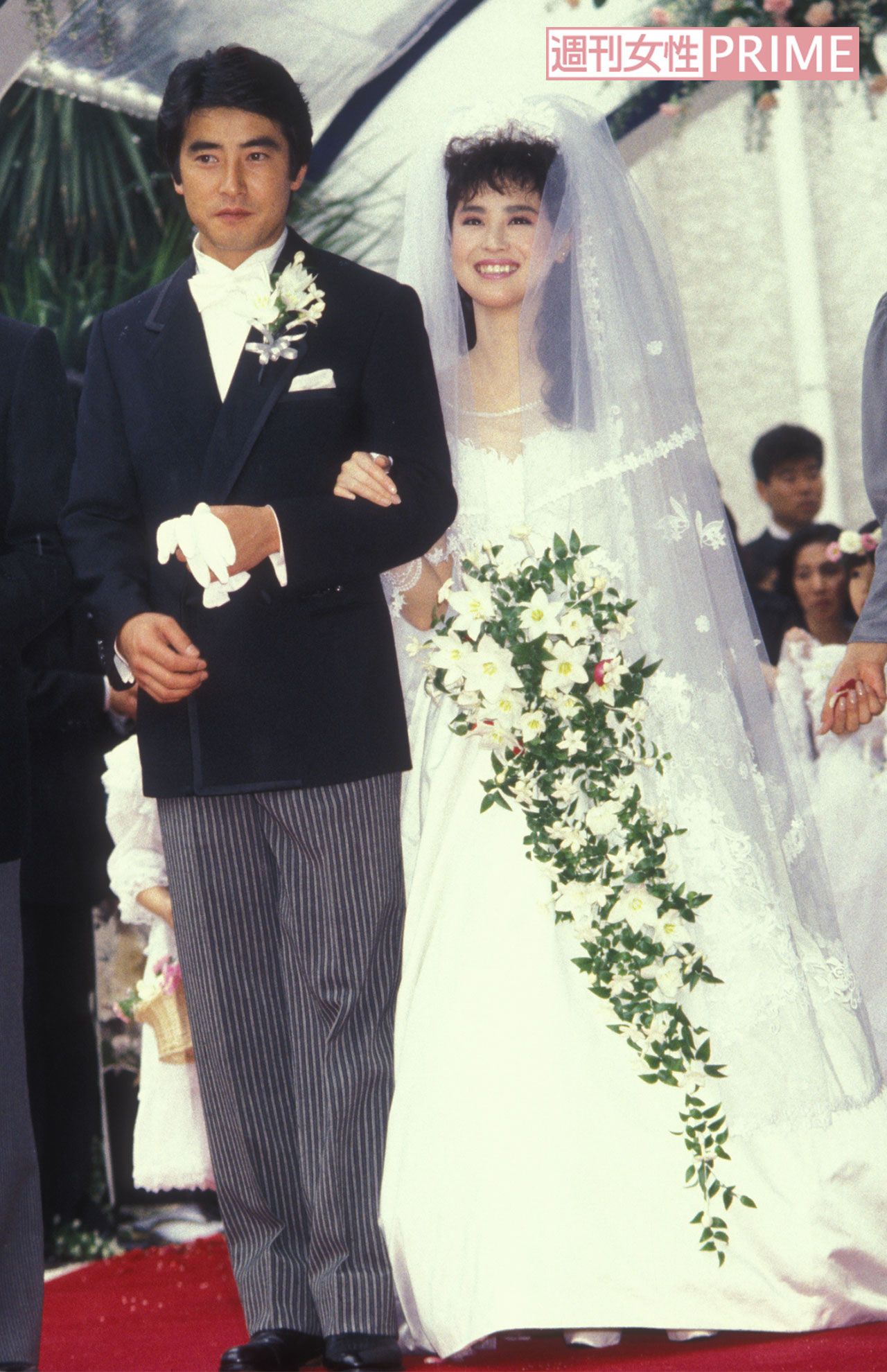 '85年に電撃結婚をした神田正輝（左）と松田聖子