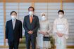 '22年7月、インドネシアのジョコ大統領夫妻と御所で会見された両陛下