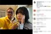 大ファンのあいみょんと念願のツーショット(山川穂高公式インスタグラムより)