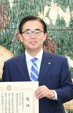 大村秀章知事(愛知)(本人のツイッターより)