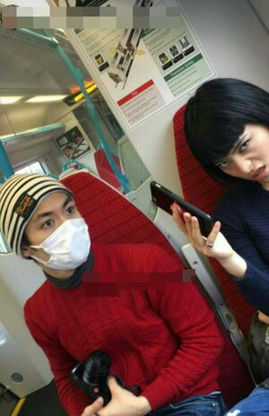 インスタにアップされた三浦春馬と菅原小春のツーショット(その3)