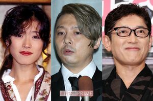 （左から）中森明菜、堂本剛、薬丸裕英