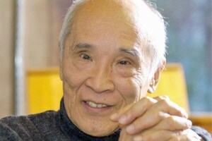 谷川俊太郎さん　写真/共同通信社