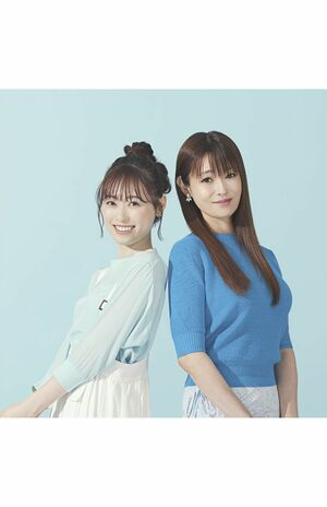 ドラマ『18/40~ふたりなら夢も恋も~』W主演を務めるふたり。実年齢では、福原遥が24歳で深田恭子が40歳(番組公式HPより)