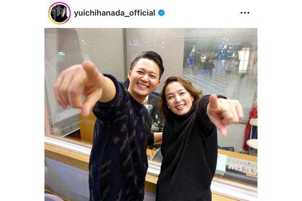 “還暦の母”河野景子と仕事に臨む花田優一(11月23日投稿の本人のインスタグラムより)