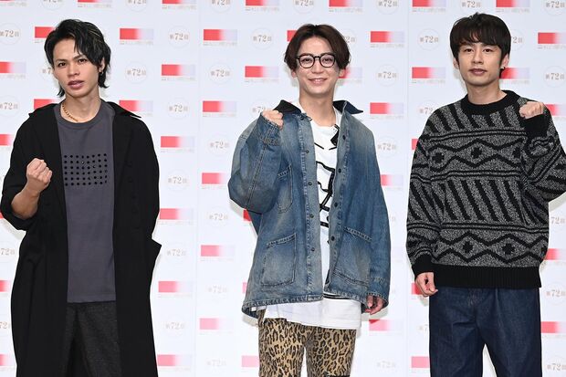 初となる紅白出場を果たしたKAT-TUN