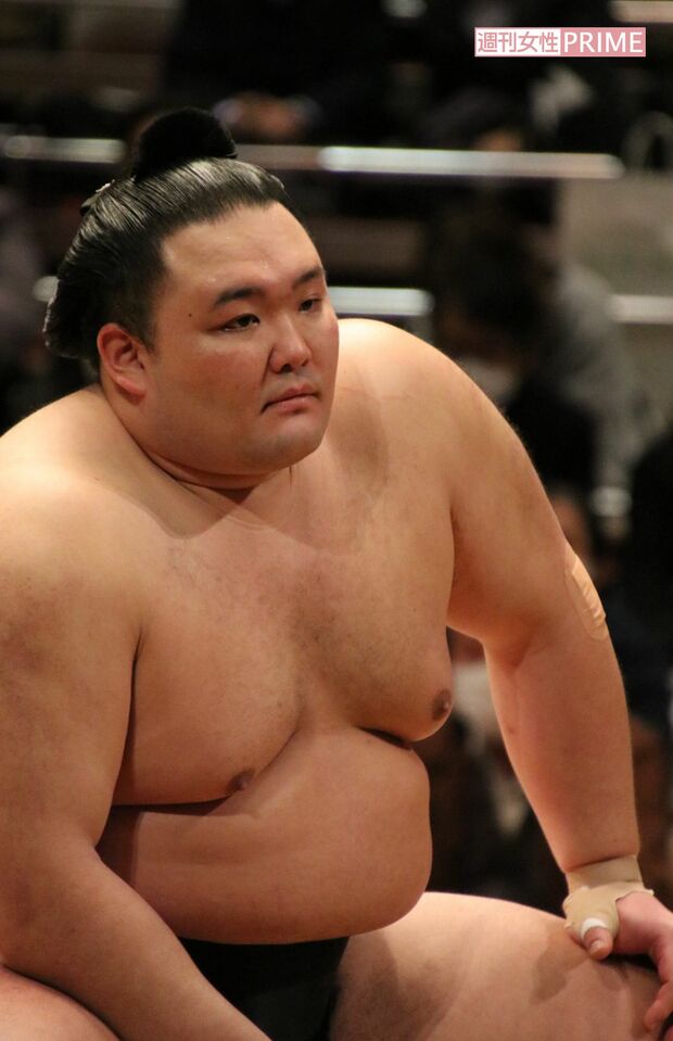 大関・朝乃山　撮影／marikatu