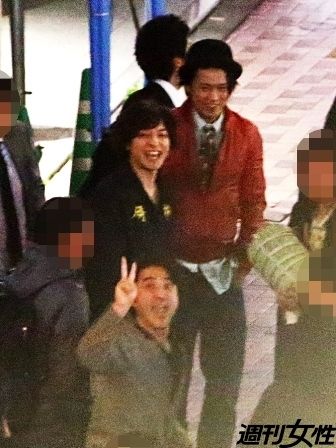 小栗旬、生田斗真が参加した『ウロボロス』8時間打ち上げ('15年撮影)