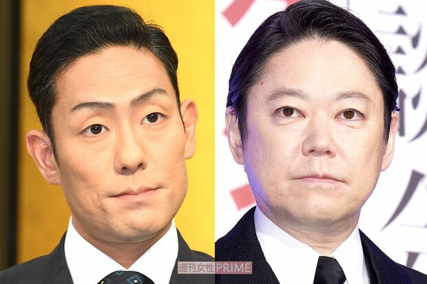 長男の勘太郎の運動会で『いだてん』の扮装で走った中村勘九郎（写真左）、阿部サダヲ主演のヒット作『不適切にもほどがある！』（TBS系）は『いだてん〜』から着想された