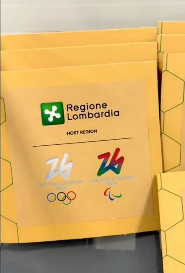 海外の選手が公開した、ミラノ・コルティナ五輪の選手村で無料配布されいるコンドーム