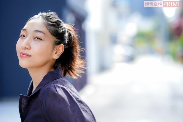 安藤サクラ　撮影／佐藤靖彦