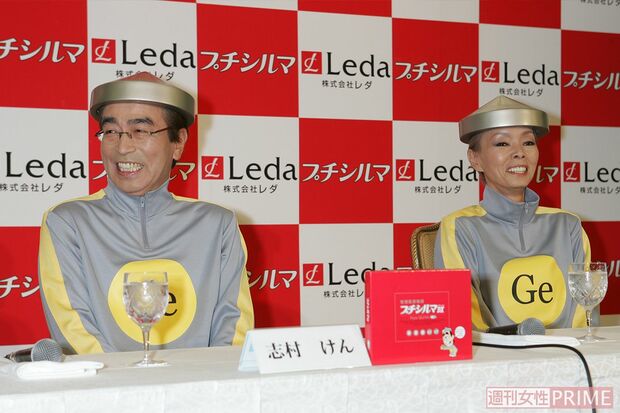 志村けんと研ナオコ