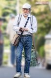 山崎努、84歳とは思えない若々しさ（'21年）