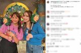 『踊る！さんま御殿！！』（日本テレビ系）での共演が話題になった元モーニング娘。の藤本美貴と後藤真希（藤本のインスタグラムより）