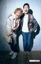 香取慎吾、草なぎ剛　撮影／廣瀬靖士