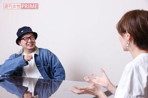 対談する澤井直人と南明奈