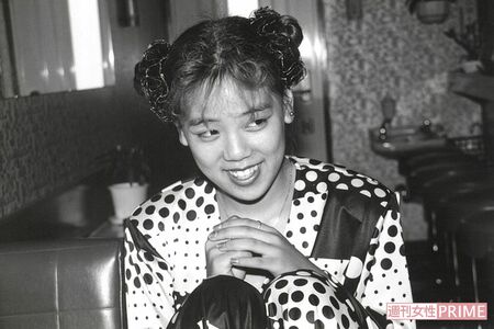 総長として雑誌の取材を受ける15歳のすえこさん