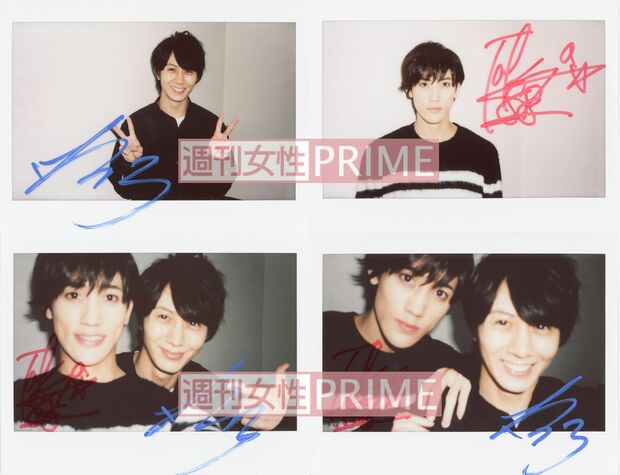 おふたりが撮影したサイン入り写真を計4名様にプレゼント。週刊女性PRIMEのサイト内で画像をクリックすると応募ページにとびます