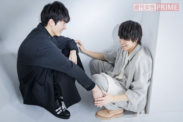 （左）杉野遥亮、（右）松尾太陽　撮影／廣瀬靖士