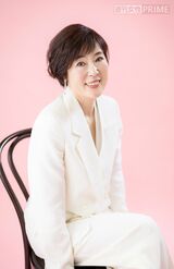 寺島しのぶ　撮影／齋藤周造　ヘアメイク／片桐直樹　スタイリスト／中井綾子（crepe）