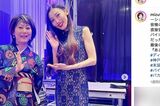 水谷千重子（友近）のライブに参加した末延麻裕子さん（本人のインスタグラムより）