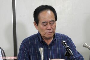 7月20日、東京・霞が関の司法記者クラブで会見を開いた安田種雄さんの父親