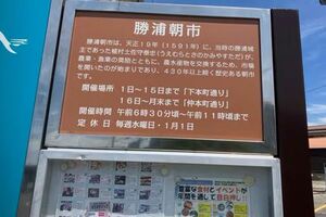 勝浦 朝市(筆者撮影)