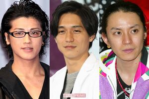 （左から）ジャニーズを退所した、赤西仁、錦戸亮、渋谷すばる