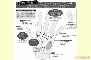 「手」から、その「人」がすべてわかる