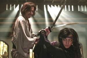 イケメン同士のバトルは見どころ　(c)NHK