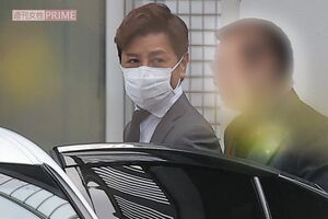 2025年4月、講演会会場を後にしたショーンK