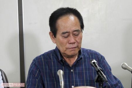 7月20日、東京・霞が関の司法記者クラブで会見を開いた安田種雄さんの父親