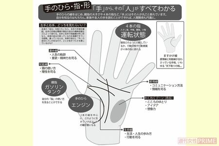 「手」から、その「人」がすべてわかる