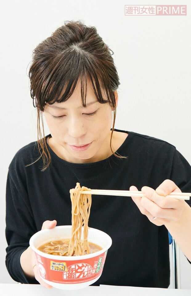 「カップそばもあなどれません！」　撮影／山田智絵