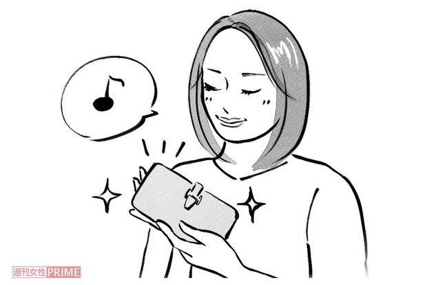 スマホやスマホケースを買い替える　イラスト／山中まこ