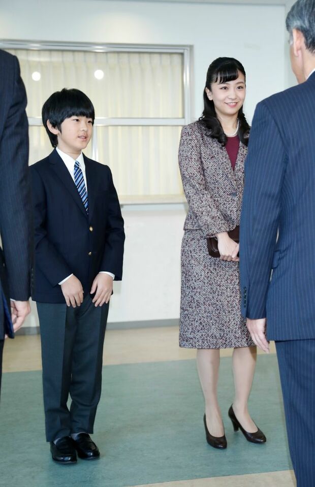 2019年12月に行われた『第41回少年の主張全国大会』に出席された佳子さまと悠仁さま