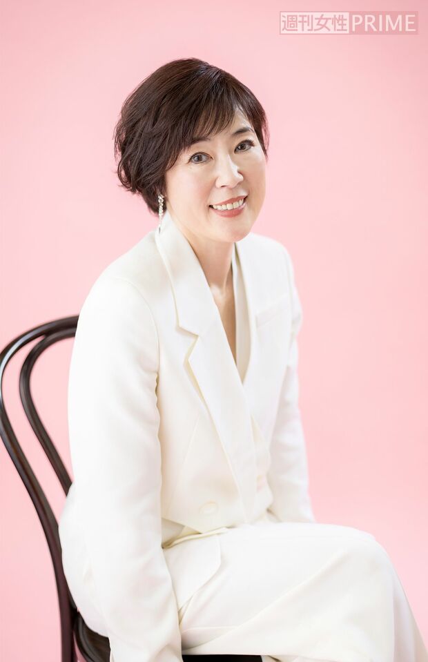 寺島しのぶ 撮影/齋藤周造 ヘアメイク/片桐直樹 スタイリスト/中井綾子(crepe)