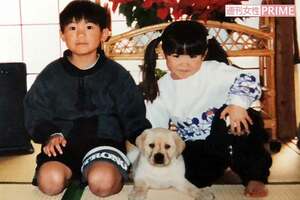 2つ上の兄（左）とは大の仲良しだった吉田えりさん（写真／本人提供）