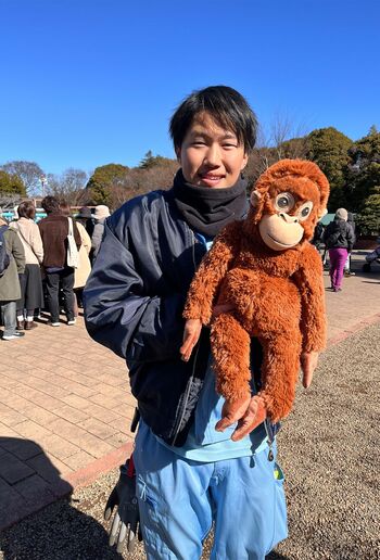 市川市動植物園飼育員・鹿野紘佑さん