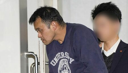 殺人未遂の疑いで警視庁に逮捕された自衛官の大津陽一郎容疑者　写真：共同通信