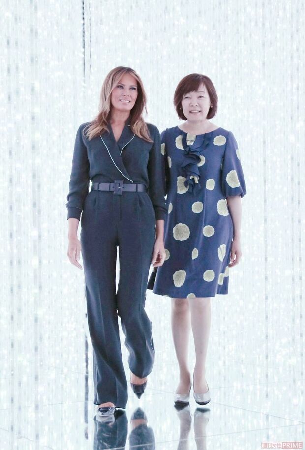 トランプ大統領の妻・メラニア夫人とも親交のあった昭恵夫人