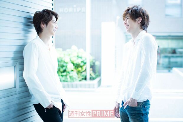 小池徹平、柿澤勇人　撮影／廣瀬靖士