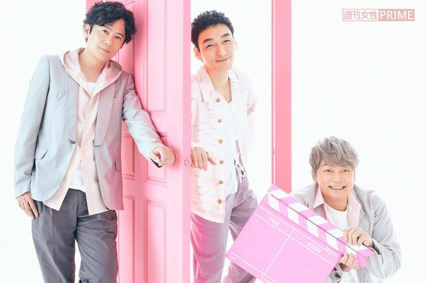 新しい地図・稲垣吾郎、草なぎ剛、香取慎吾　撮影／廣瀬靖士（2024年）