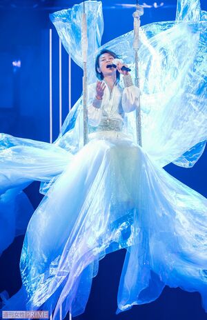 圧巻のステージパフォーマンスを見せた氷川きよし('19年) 撮影/廣瀬靖士