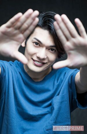 崎山つばさ　撮影／廣瀬靖士