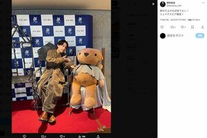 中嶋朋子の長男で俳優の西村成忠(本人のインスタグラムより)