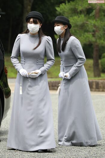 眞子さまと佳子さまは、学習院大学ではなくICUを卒業された（写真は6月16日・『武蔵野東陵』にて）