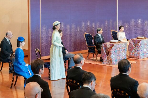 2025年1月22日、『歌会始の儀』が行われた（宮内庁提供）