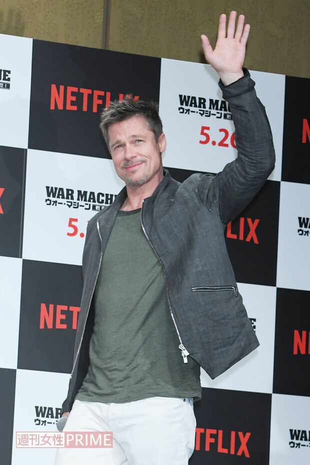 ブラピにヒュー様、スターがやって来た！　撮影／高梨俊浩